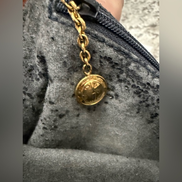 Authentic Gucci Diana Bamboo Handle 2 way hobo Navy Blue - Picture 10 of 11